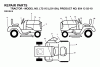 Jonsered LT2115 (J2115A, 954130210) - Lawn & Garden Tractor (2004-01) Ersatzteile DECALS