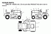 Jonsered LT2115 (J2115B, 954130210) - Lawn & Garden Tractor (2004-06) Ersatzteile DECALS