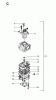 Jonsered HT24 - Hedge Trimmer (1995-03) Ersatzteile CARBURETOR DETAILS