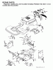 Jonsered LT2115 A (96011012400) - Lawn & Garden Tractor (2006-01) Ersatzteile CHASSIS ENCLOSURES