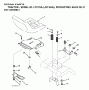 Jonsered LT2115 A (J2115AA, 954130211) - Lawn & Garden Tractor (2004-01) Ersatzteile SEAT