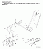 Jonsered LT2115 A (J2115AC, 954130211) - Lawn & Garden Tractor (2004-09) Ersatzteile MOWER LIFT / DECK LIFT
