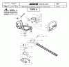 Jonsered HT25 - Hedge Trimmer (2008-01) Ersatzteile CLUTCH OIL PUMP #1