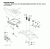 Jonsered LT2115 CM (96061000900) - Lawn & Garden Tractor (2005-01) Ersatzteile SEAT