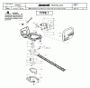 Jonsered HT25 - Hedge Trimmer (2008-01) Ersatzteile CLUTCH OIL PUMP #3