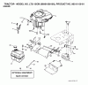 Jonsered LT2115 CM (96061008100) - Lawn & Garden Tractor (2006-04) Ersatzteile ENGINE CUTTING EQUIPMENT
