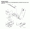 Jonsered LT2115 CM (96061008101) - Lawn & Garden Tractor (2006-05) Ersatzteile MOWER LIFT / DECK LIFT