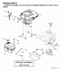 Jonsered LT2115 CM (J2115CMA, 954130215) - Lawn & Garden Tractor (2004-01) Ersatzteile ENGINE CUTTING EQUIPMENT