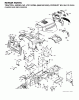 Jonsered LT2115 CMA (96061001000) - Lawn & Garden Tractor (2005-01) Ersatzteile CHASSIS ENCLOSURES