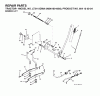 Jonsered LT2115 CMA (96061001000) - Lawn & Garden Tractor (2005-01) Ersatzteile MOWER LIFT / DECK LIFT