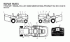 Jonsered LT2115 CMA (96061001002) - Lawn & Garden Tractor (2005-05) Ersatzteile DECALS