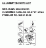 Jonsered LT2115 CMA (96061008200) - Lawn & Garden Tractor (2006-05) Ersatzteile FREQUENTLY USED PARTS
