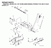 Jonsered LT2115 CMA (96061008200) - Lawn & Garden Tractor (2006-05) Ersatzteile MOWER LIFT / DECK LIFT