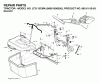 Jonsered LT2115 CMA (96061008300) - Lawn & Garden Tractor (2006-04) Ersatzteile BAGGER