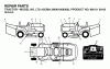 Jonsered LT2115 CMA (96061008300) - Lawn & Garden Tractor (2006-04) Ersatzteile DECALS