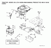 Jonsered LT2115 CMA (96061008300) - Lawn & Garden Tractor (2006-04) Ersatzteile ENGINE CUTTING EQUIPMENT