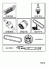 Jonsered LT2115 CMA (96061008300) - Lawn & Garden Tractor (2006-04) Ersatzteile FREQUENTLY USED PARTS