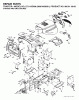 Jonsered LT2115 CMA (96061008301) - Lawn & Garden Tractor (2006-06) Ersatzteile CHASSIS ENCLOSURES