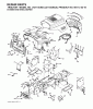 Jonsered LT2115 CMA (J2115CMAA, 954130216) - Lawn & Garden Tractor (2004-01) Ersatzteile CHASSIS ENCLOSURES