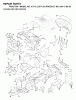 Jonsered ICT13 (JICT13A, 954130029) - Lawn & Garden Tractor (1999-03) Ersatzteile CHASSIS ENCLOSURES