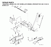 Jonsered LT2115 CMA (J2115CMAC, 954130216) - Lawn & Garden Tractor (2004-06) Ersatzteile MOWER LIFT / DECK LIFT