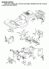 Jonsered LT2116 A (J2116AA, 954130202) - Lawn & Garden Tractor (2003-01) Ersatzteile CHASSIS ENCLOSURES