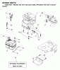 Jonsered LT2116 A (J2116AB, 954130202) - Lawn & Garden Tractor (2003-01) Ersatzteile ENGINE CUTTING EQUIPMENT