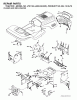 Jonsered LT2116 A (JNA16H42C, 954130070) - Lawn & Garden Tractor (2003-05) Ersatzteile CHASSIS ENCLOSURES