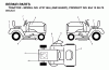 Jonsered LT2116 A (JNA16H42C, 954130070) - Lawn & Garden Tractor (2003-05) Ersatzteile DECALS