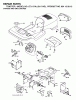 Jonsered LT2117 A (J2117AC, 954130212) - Lawn & Garden Tractor (2004-06) Ersatzteile CHASSIS ENCLOSURES