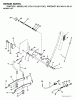 Jonsered LT2117 A (J2117AC, 954130212) - Lawn & Garden Tractor (2004-06) Ersatzteile MOWER LIFT / DECK LIFT