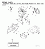 Jonsered LT2117 A (JNA17H42B, 954130086) - Lawn & Garden Tractor (2003-05) Ersatzteile ENGINE