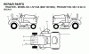 Jonsered LT2118 A (96011001000) - Lawn & Garden Tractor (2005-01) Ersatzteile DECALS
