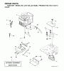 Jonsered LT2118 A (J2118AB, 954130213) - Lawn & Garden Tractor (2004-06) Ersatzteile ENGINE