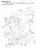 Jonsered ICT13 (JICT13C, 954130039) - Lawn & Garden Tractor (2000-04) Ersatzteile CHASSIS ENCLOSURES