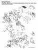 Jonsered LT2118 CMA2 (96061008500) - Lawn & Garden Tractor (2006-04) Ersatzteile CHASSIS ENCLOSURES