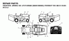 Jonsered LT2118 CMA2 (96061008500) - Lawn & Garden Tractor (2006-04) Ersatzteile DECALS