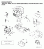 Jonsered LT2118 CMA2 (96061008500) - Lawn & Garden Tractor (2006-04) Ersatzteile ENGINE CUTTING EQUIPMENT