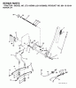 Jonsered LT2119 CMA (J2119CMAB, 954130094) - Lawn & Garden Tractor (2003-05) Ersatzteile MOWER LIFT / DECK LIFT