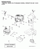 Jonsered LT2120 A2 (96011022500) - Lawn & Garden Tractor (2006-03) Ersatzteile ENGINE CUTTING EQUIPMENT
