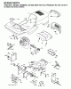 Jonsered LT2122 A (96011001101) - Lawn & Garden Tractor (2005-05) Ersatzteile CHASSIS ENCLOSURES