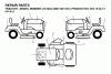 Jonsered LT2122 A (96011001101) - Lawn & Garden Tractor (2005-05) Ersatzteile DECALS