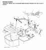 Jonsered LT2122 CMA (96061001200) - Lawn & Garden Tractor (2005-01) Ersatzteile BAGGER