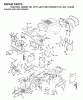 Jonsered ICT13 (JICT13E, 954130039) - Lawn & Garden Tractor (2001-09) Ersatzteile CHASSIS ENCLOSURES