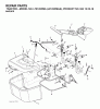 Jonsered LT2122 CMA (J2122CMAA, 954130218) - Lawn & Garden Tractor (2004-01) Ersatzteile BAGGER