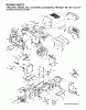 Jonsered LT2122 CMA (J2122CMAA, 954130218) - Lawn & Garden Tractor (2004-01) Ersatzteile CHASSIS ENCLOSURES