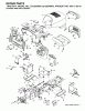 Jonsered LT2122 CMA (J2122CMAC, 954130218) - Lawn & Garden Tractor (2004-06) Ersatzteile CHASSIS ENCLOSURES