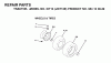 Jonsered ICT13 (JICT13E, 954130039) - Lawn & Garden Tractor (2001-09) Ersatzteile WHEELS TIRES