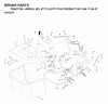 Jonsered ICT13 (JICT13TA, 954130027) - Lawn & Garden Tractor (1999-03) Ersatzteile BAGGER