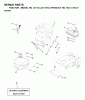 Jonsered ICT13 (JICT13TA, 954130027) - Lawn & Garden Tractor (1999-03) Ersatzteile ENGINE CUTTING EQUIPMENT